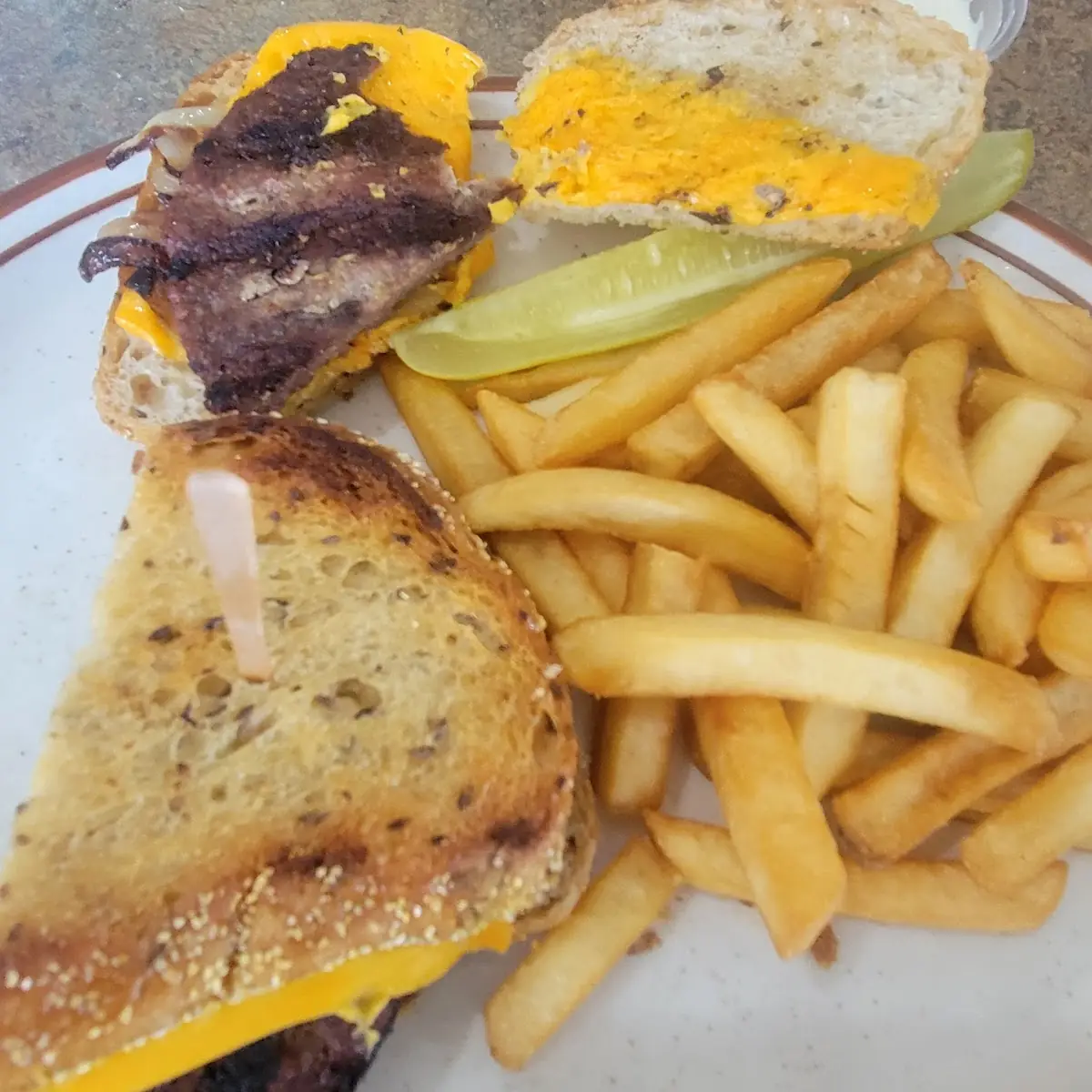 They Call It a Patty Melt Burger Sadly It's not Even Close