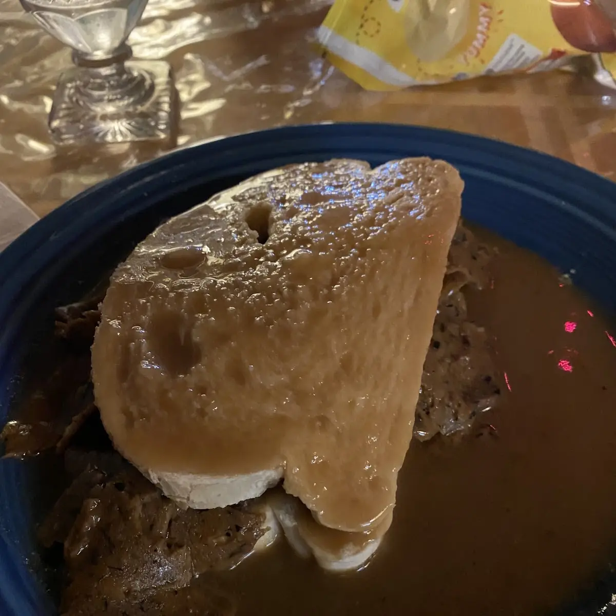 Vegan Hot Roast Beef Sandwich