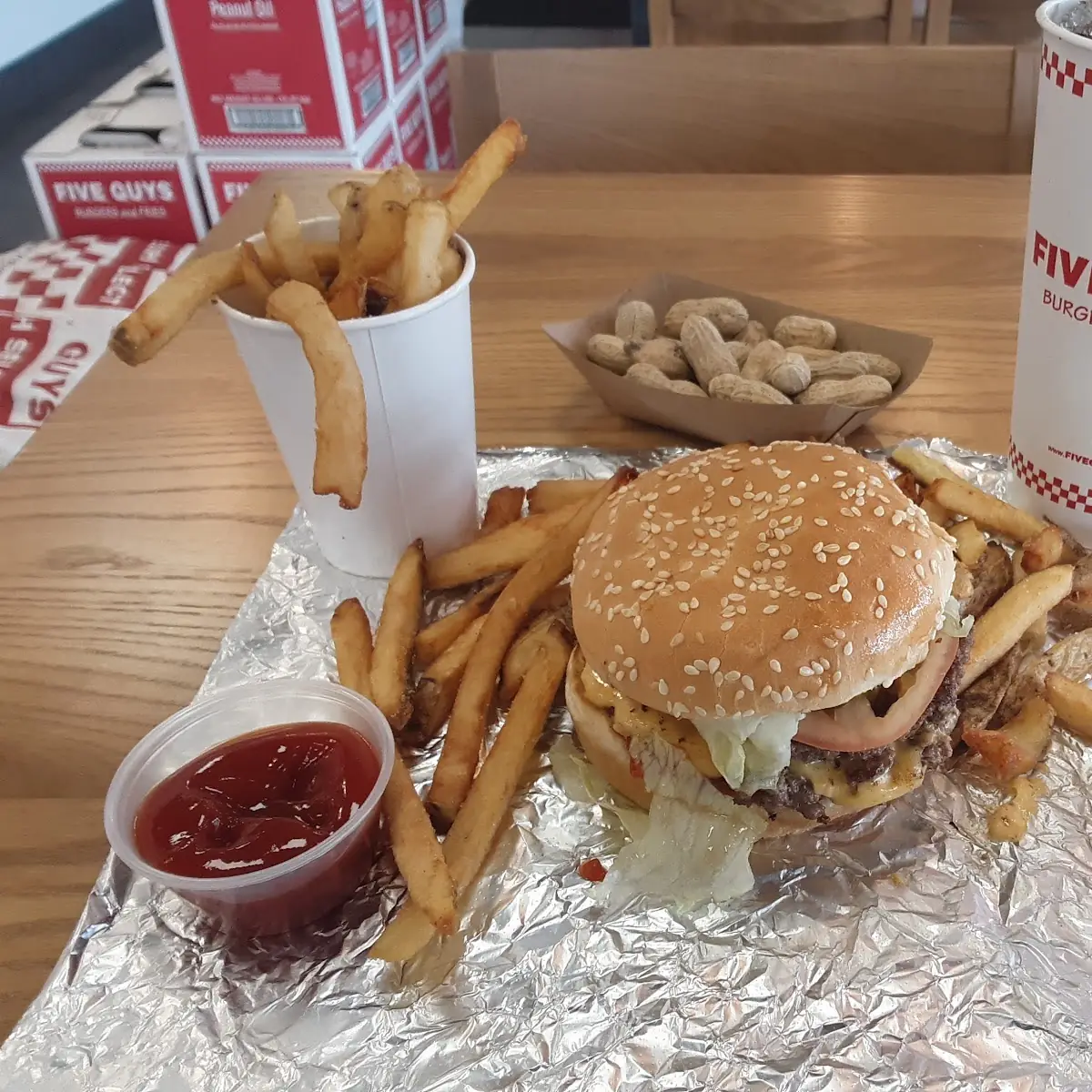 Double Cheeseburger All The