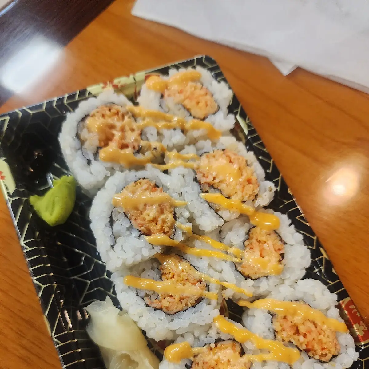 Golden California Roll Deep-Fried