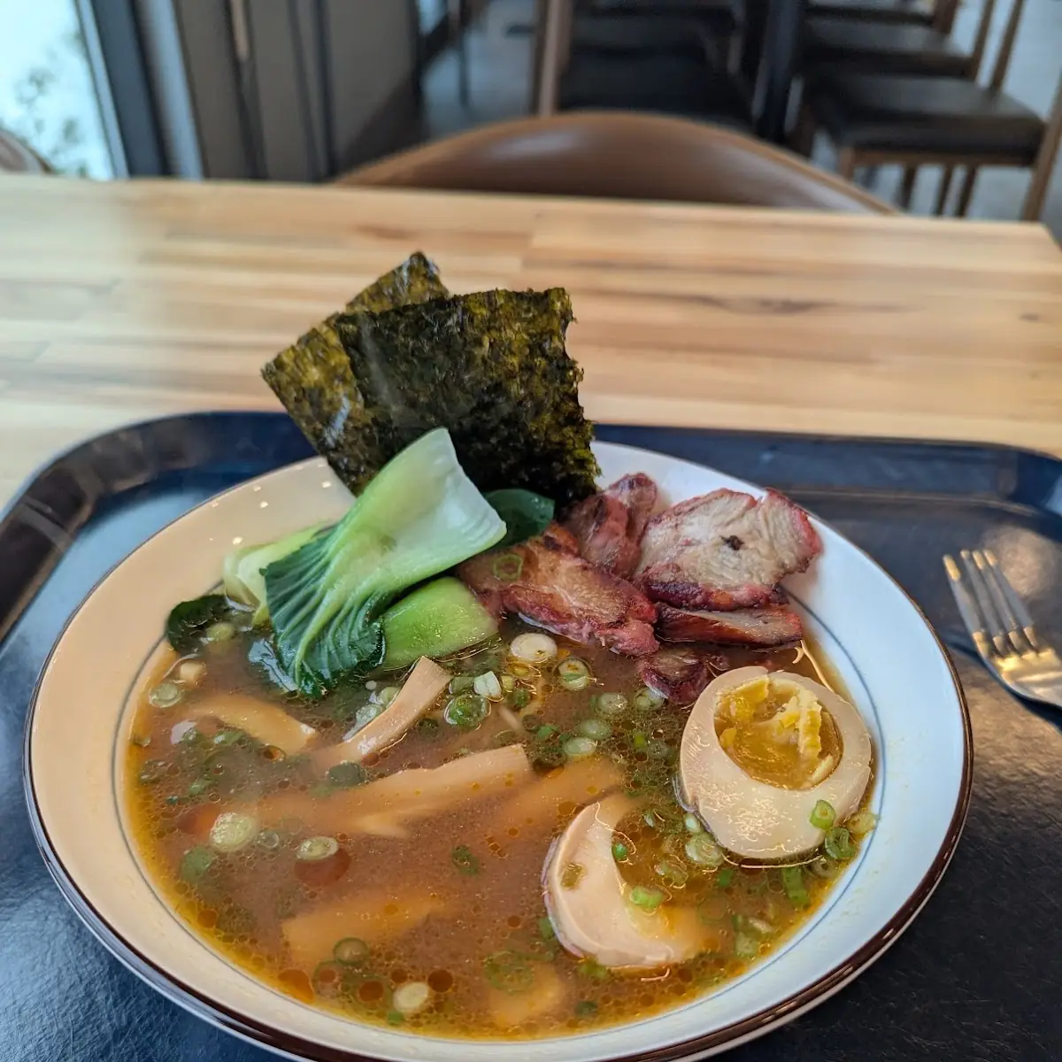 Spicy Miso Ramen with BBQ Pork