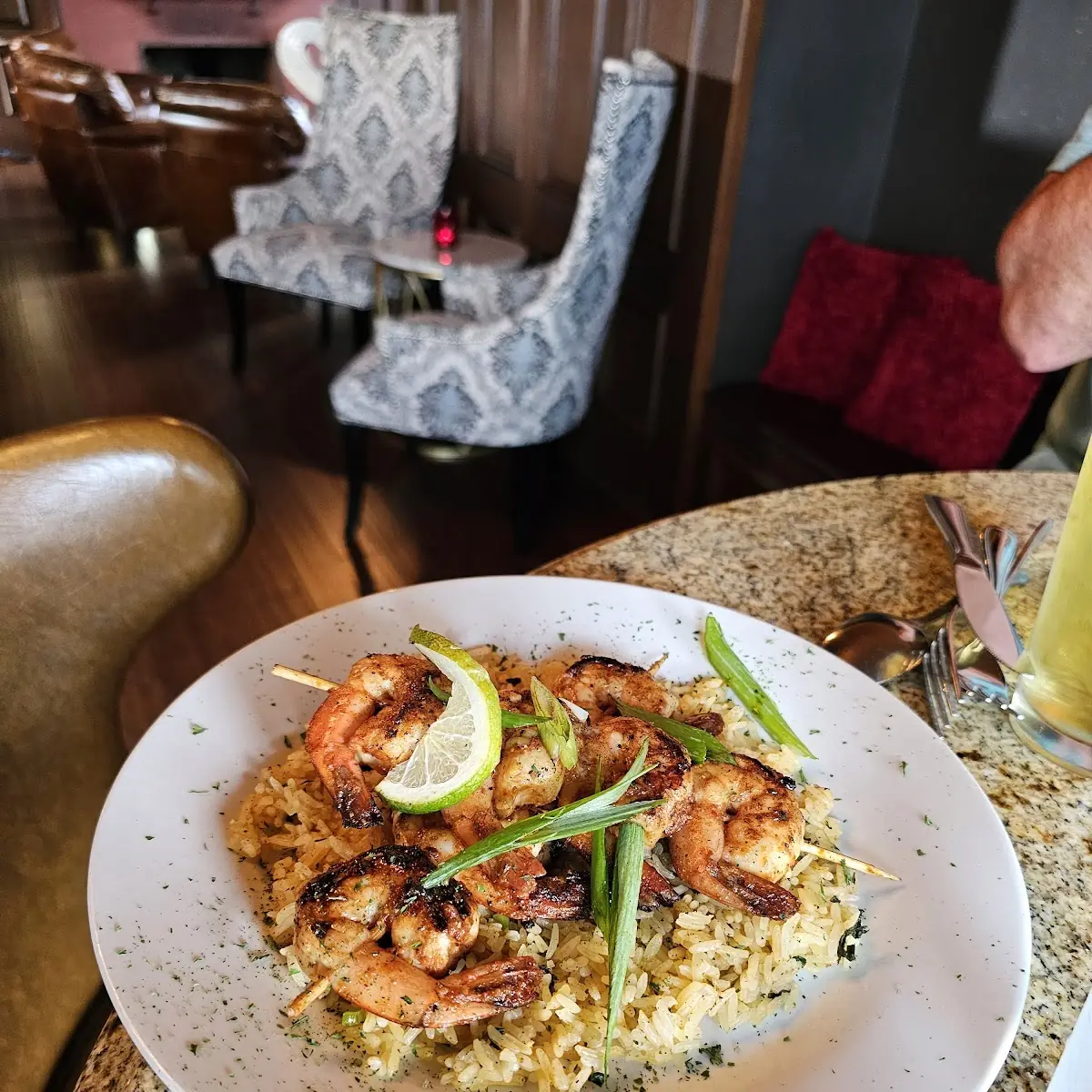 Thai Style Shrimp w Cilantro Rice