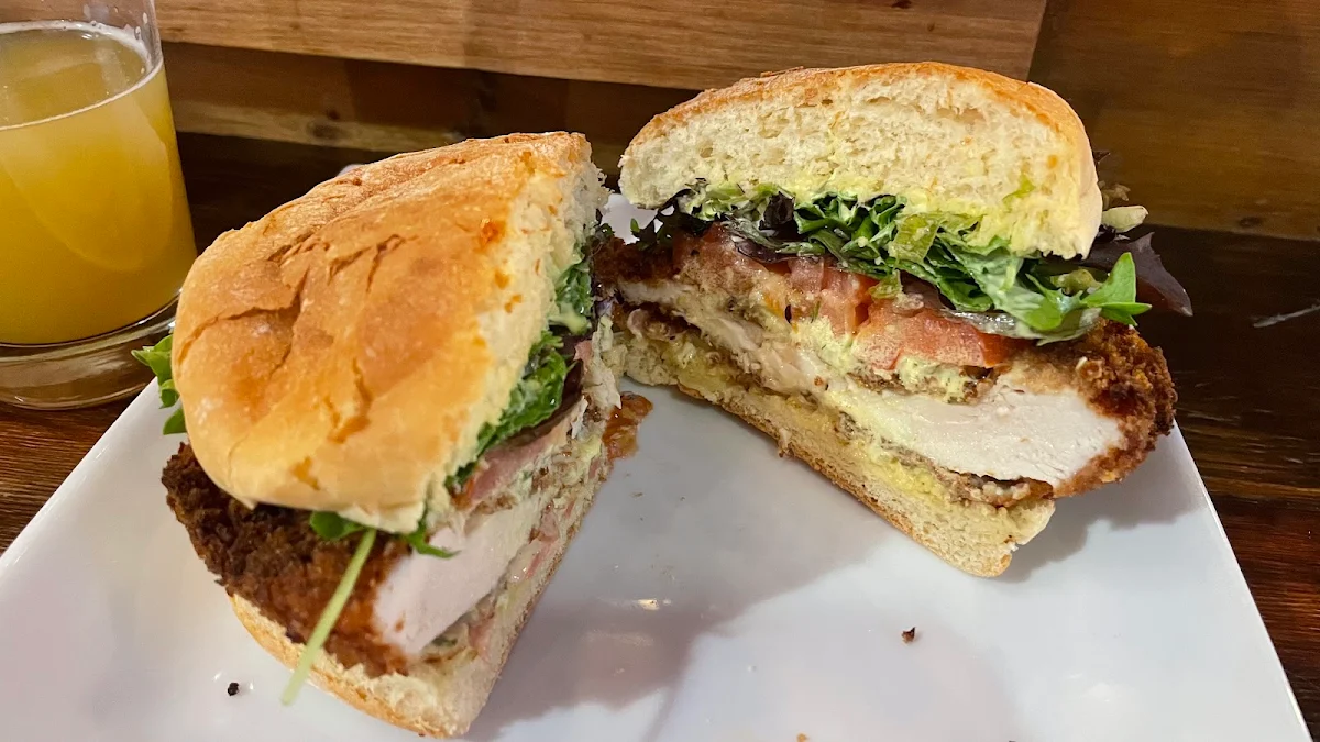 Chicken Schnitzel Sandwich, Jackson's Resto Butcher