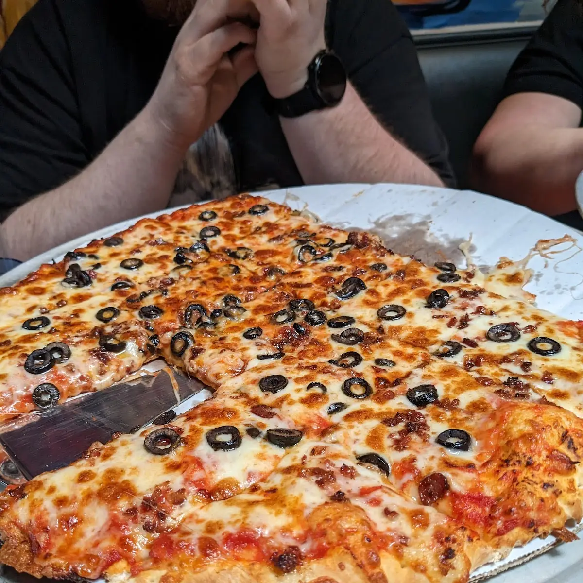 16 Bacon & Black Olive