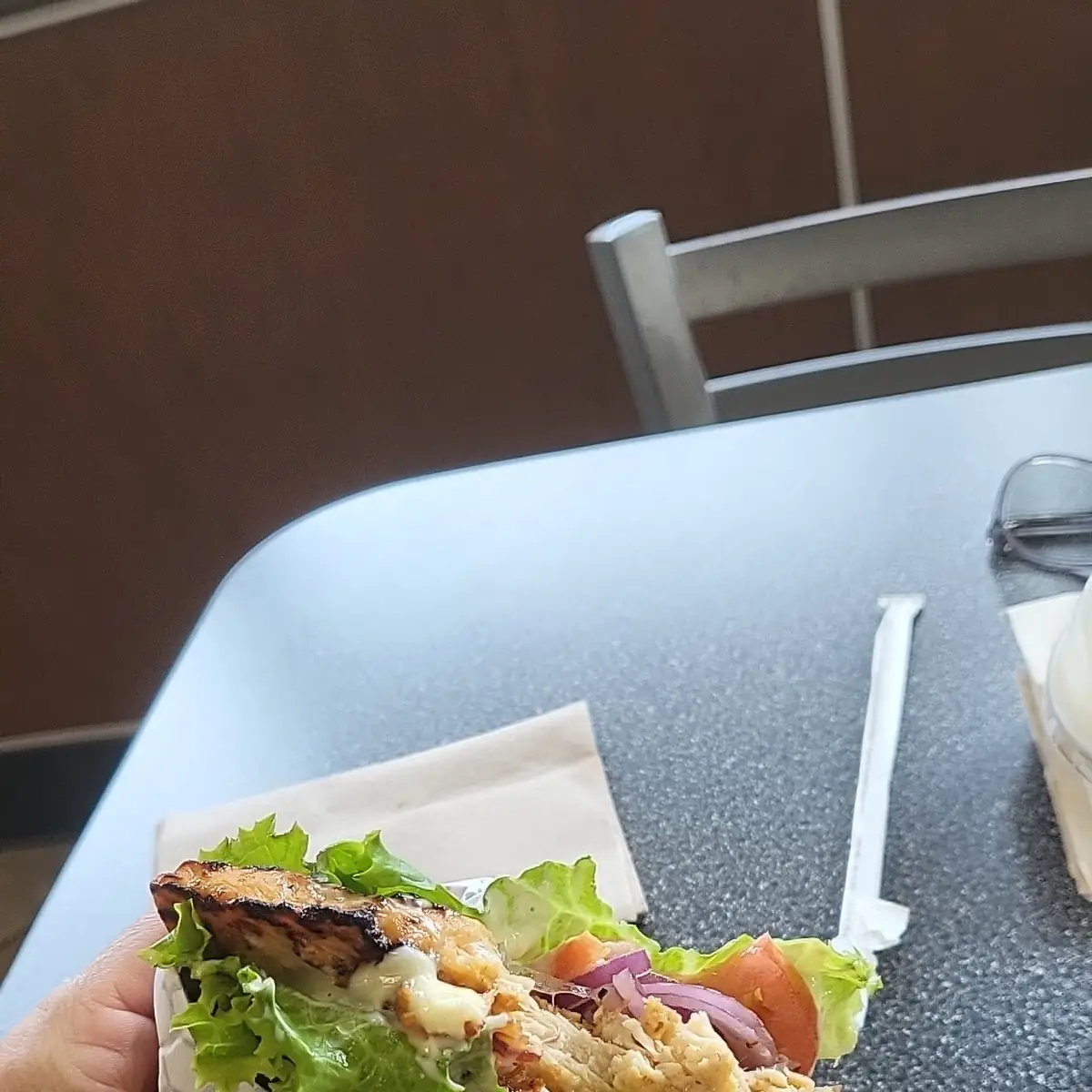 Chicken Club Lettuce Wrap