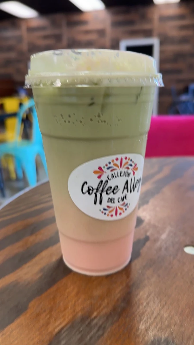 Large Strawberry Horchata Matcha