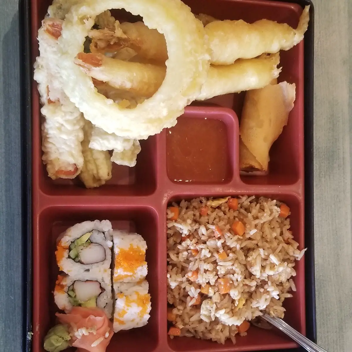 Shrimp Tempura Bento Box