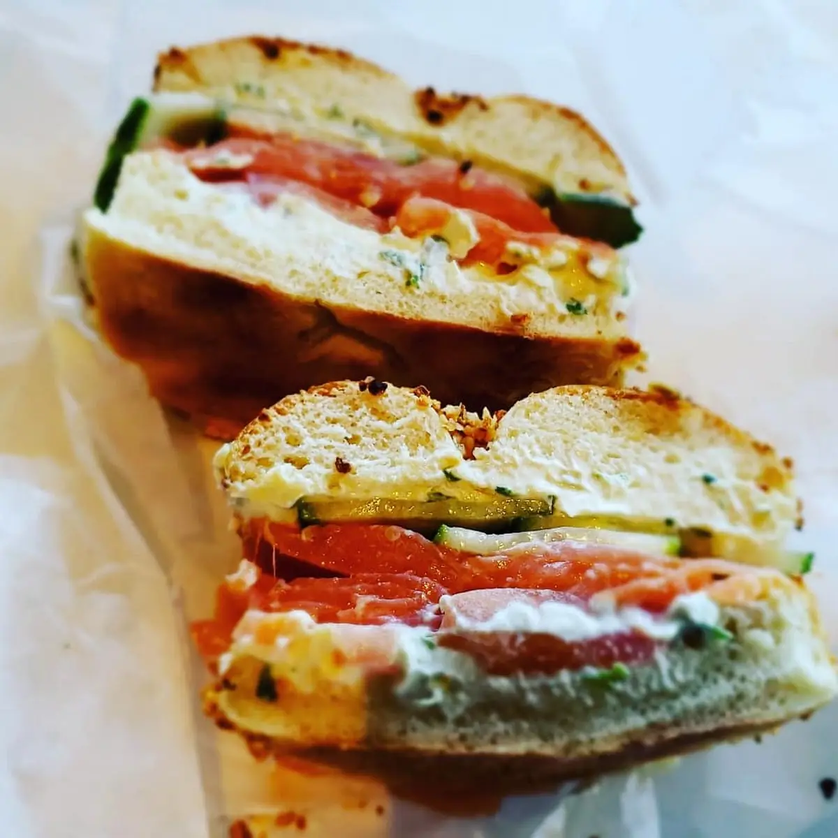 Everything Bagel with Lox