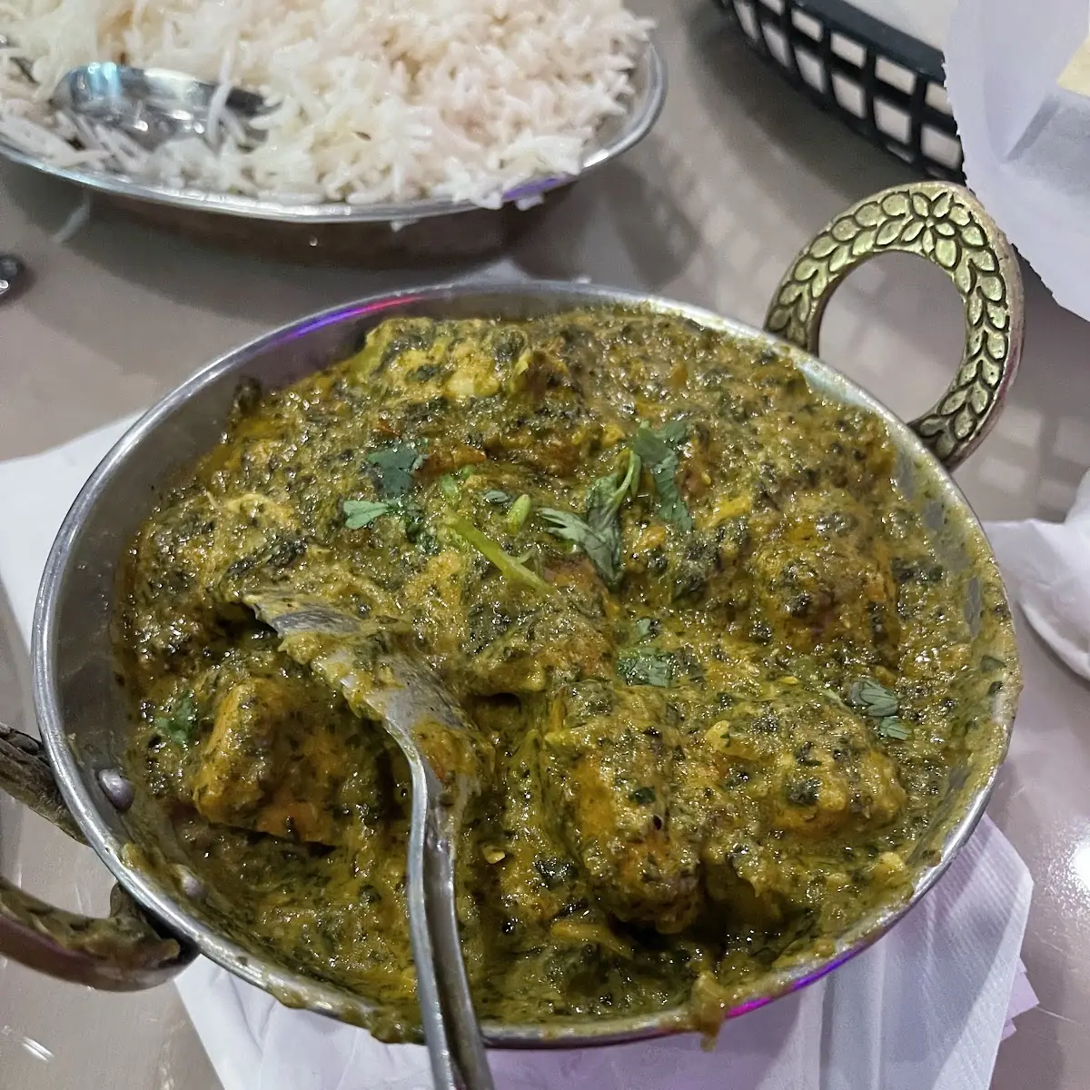 Chicken Saag Palak