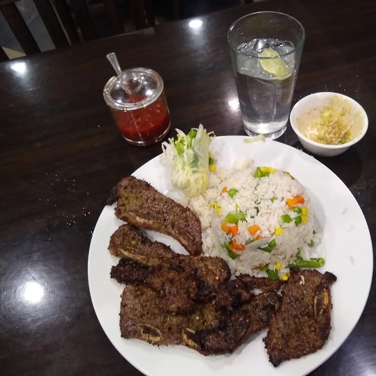 Pork Chop and Rice