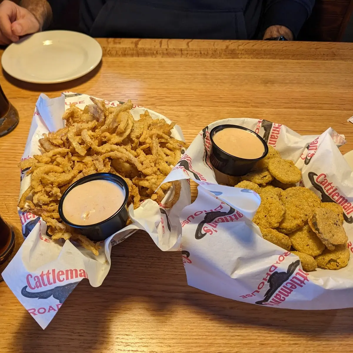 Onions and Fried Pickles