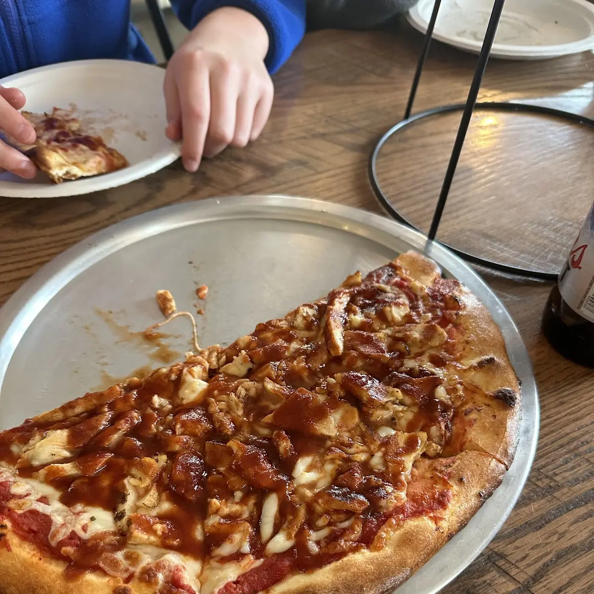 Med BBQ Chicken Pizza