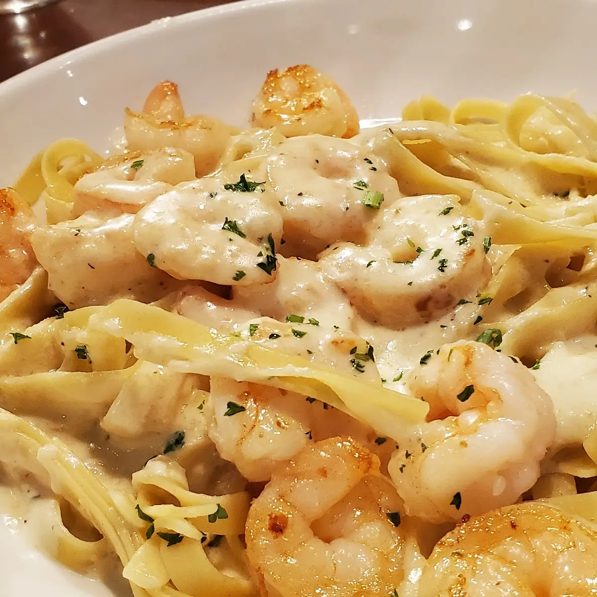Shrimp Alfredo