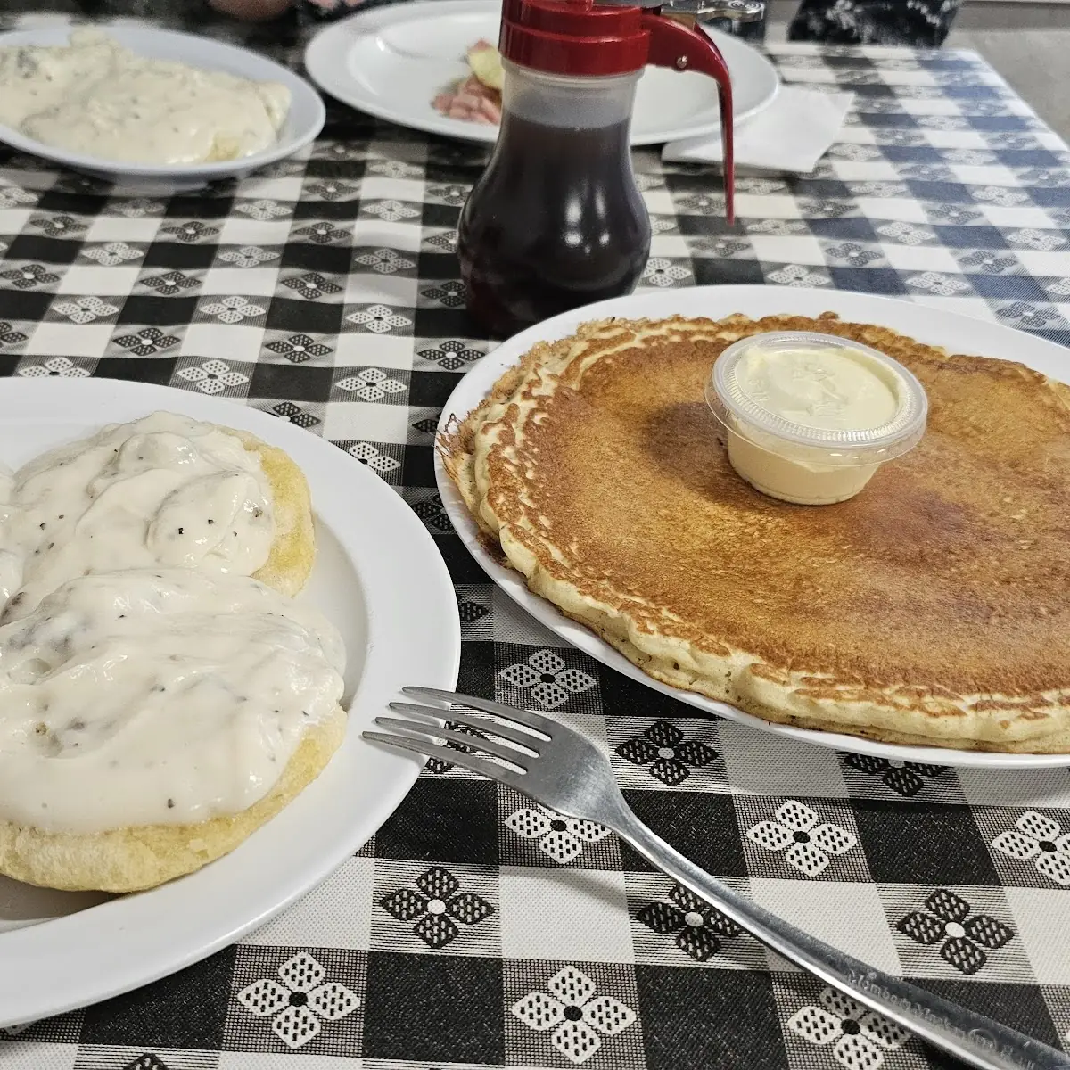 Sausage Gravy Biscuit