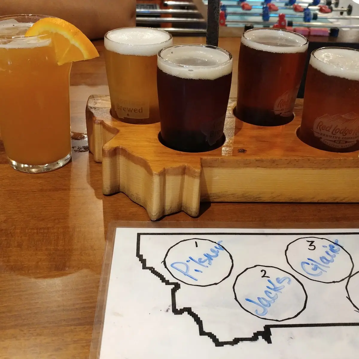 Red Lodge Beer Flight