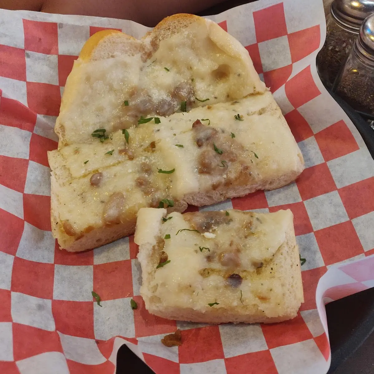 Garlic Bread with Mozzarella Cheese