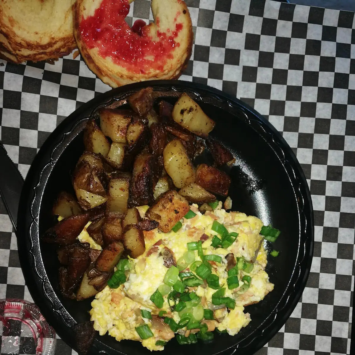 Smoked Salmon Scramble