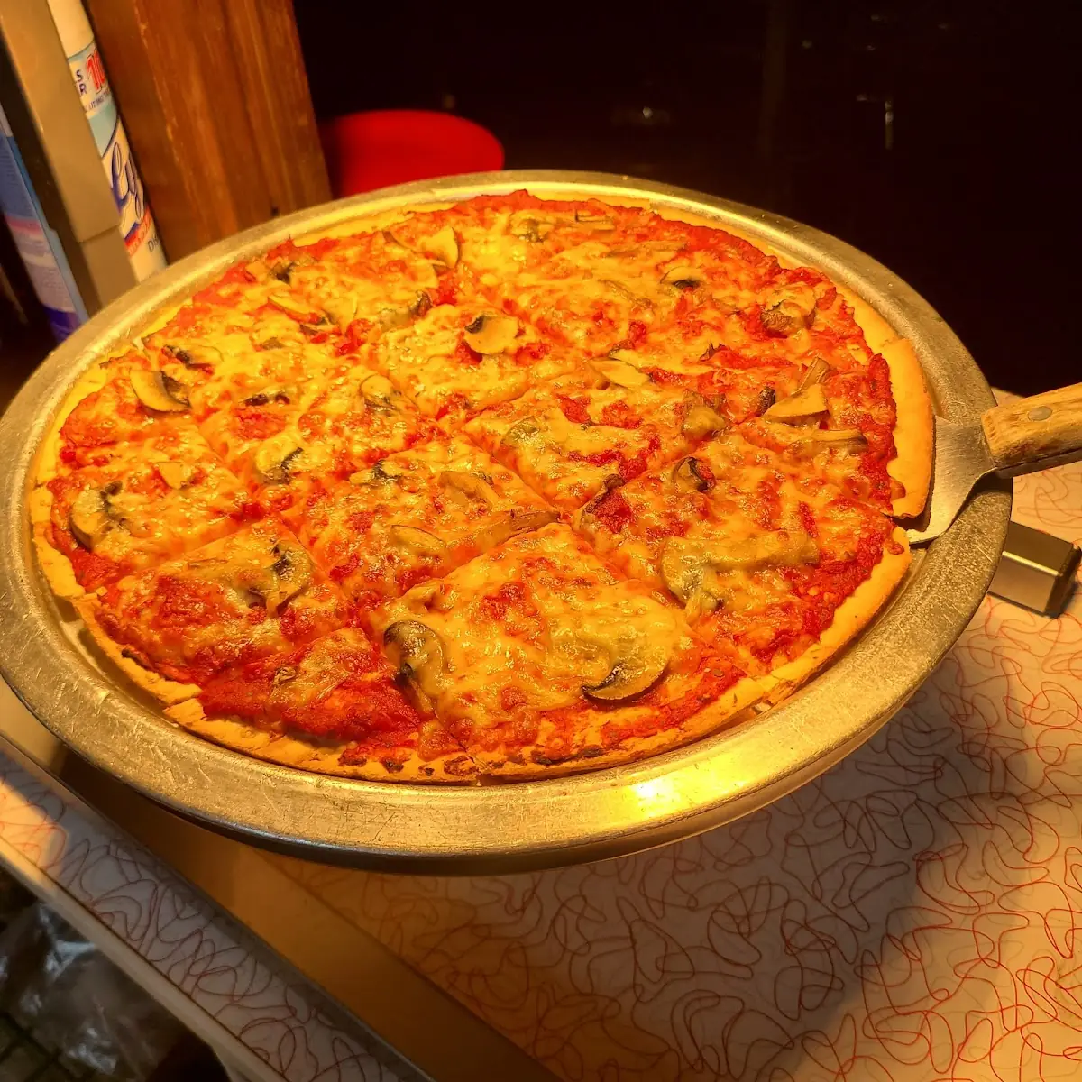 Mushroom Pizza