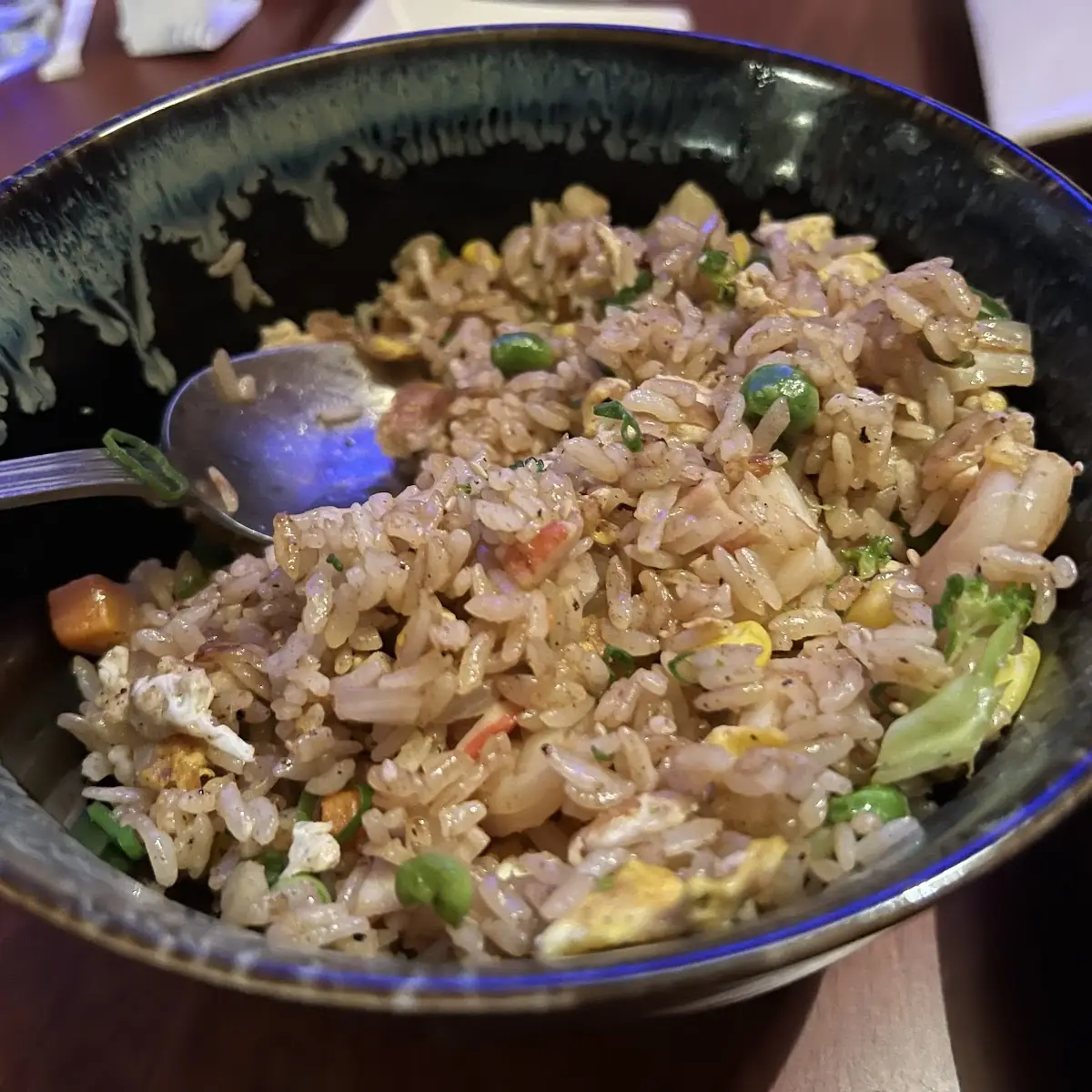 Seafood Fried Rice with Crab