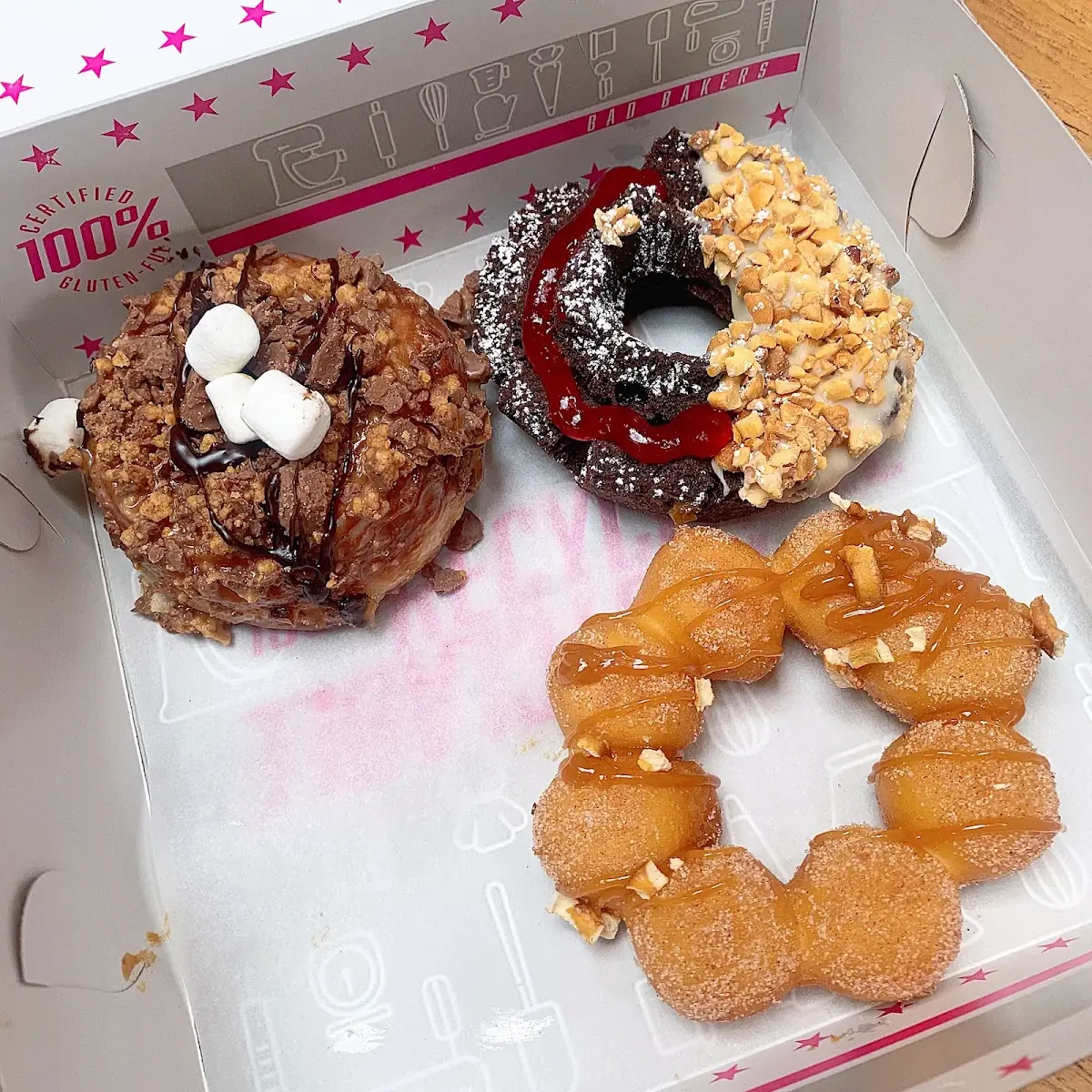 Caramel Mochi Donut