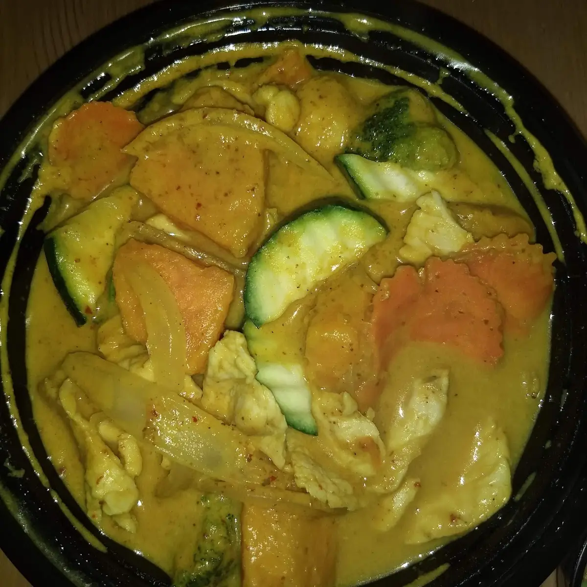 Sweet Potato Chicken Curry