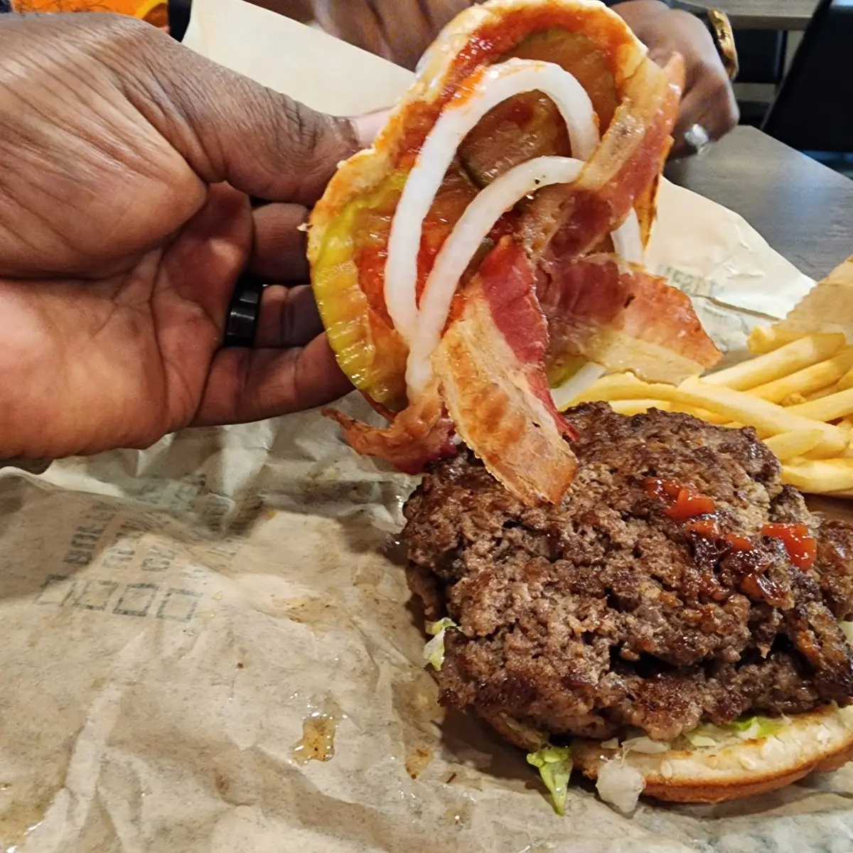 Double Bacon Burger
