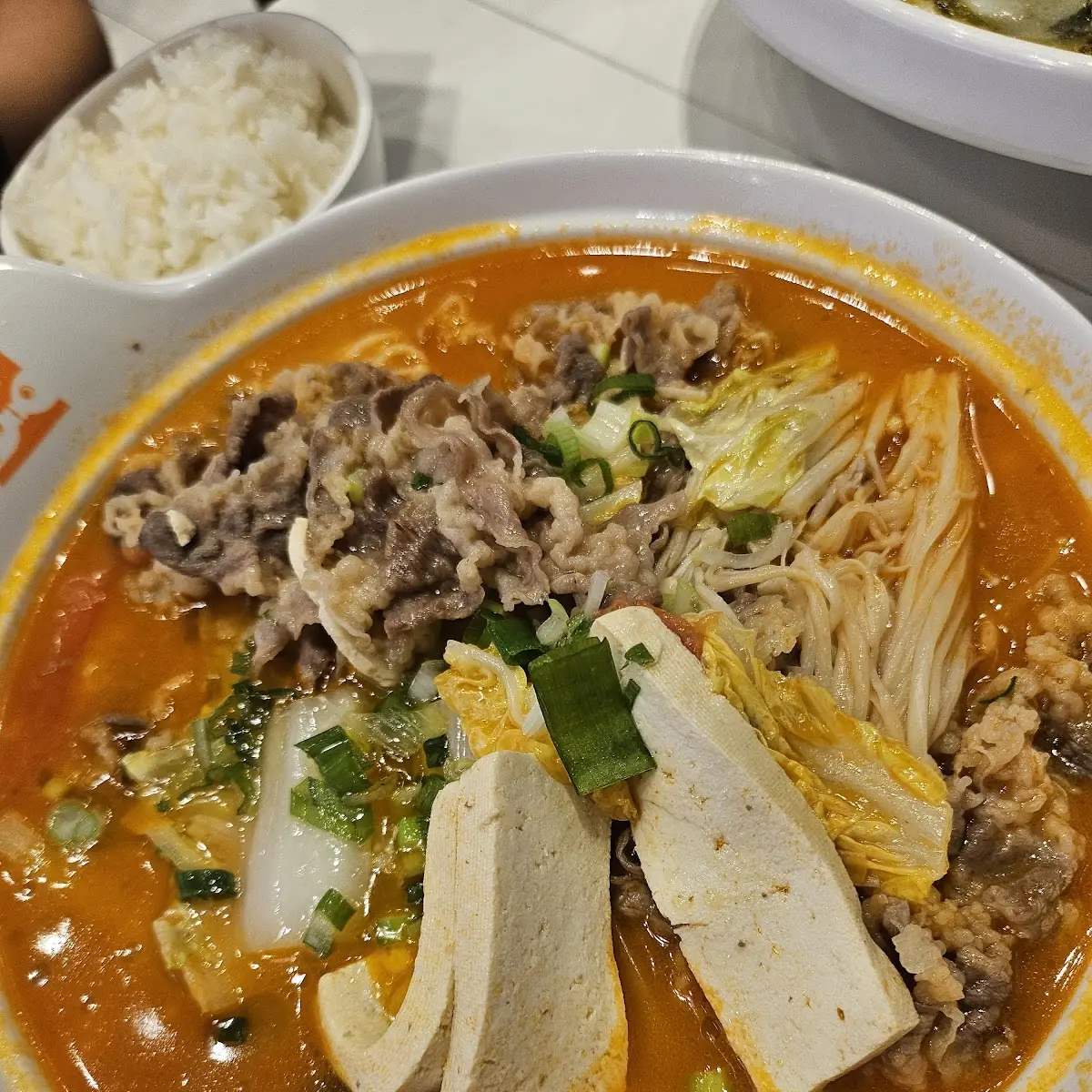 Spicy Beef Noodle Soup