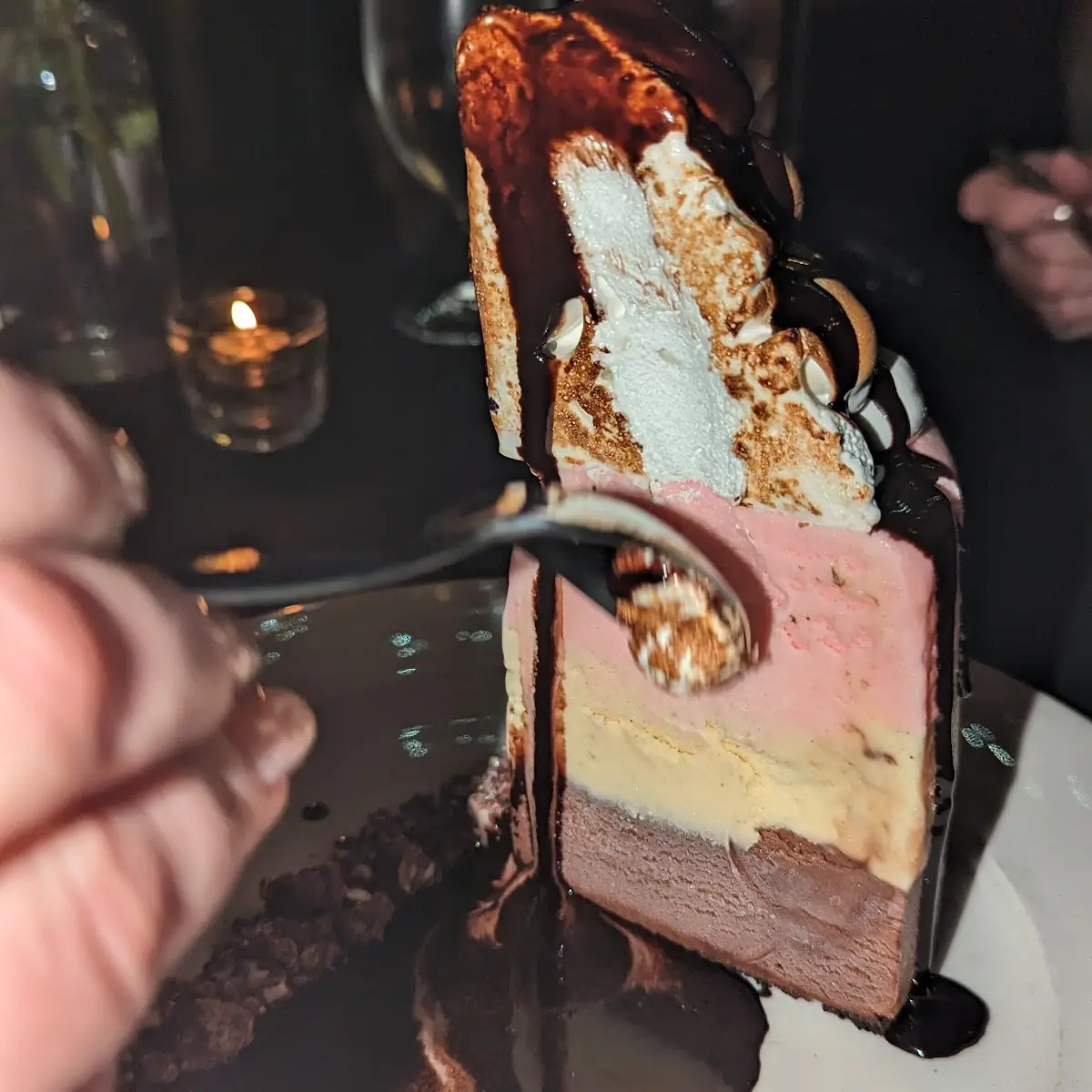 Mardi Gras Mile High Pie