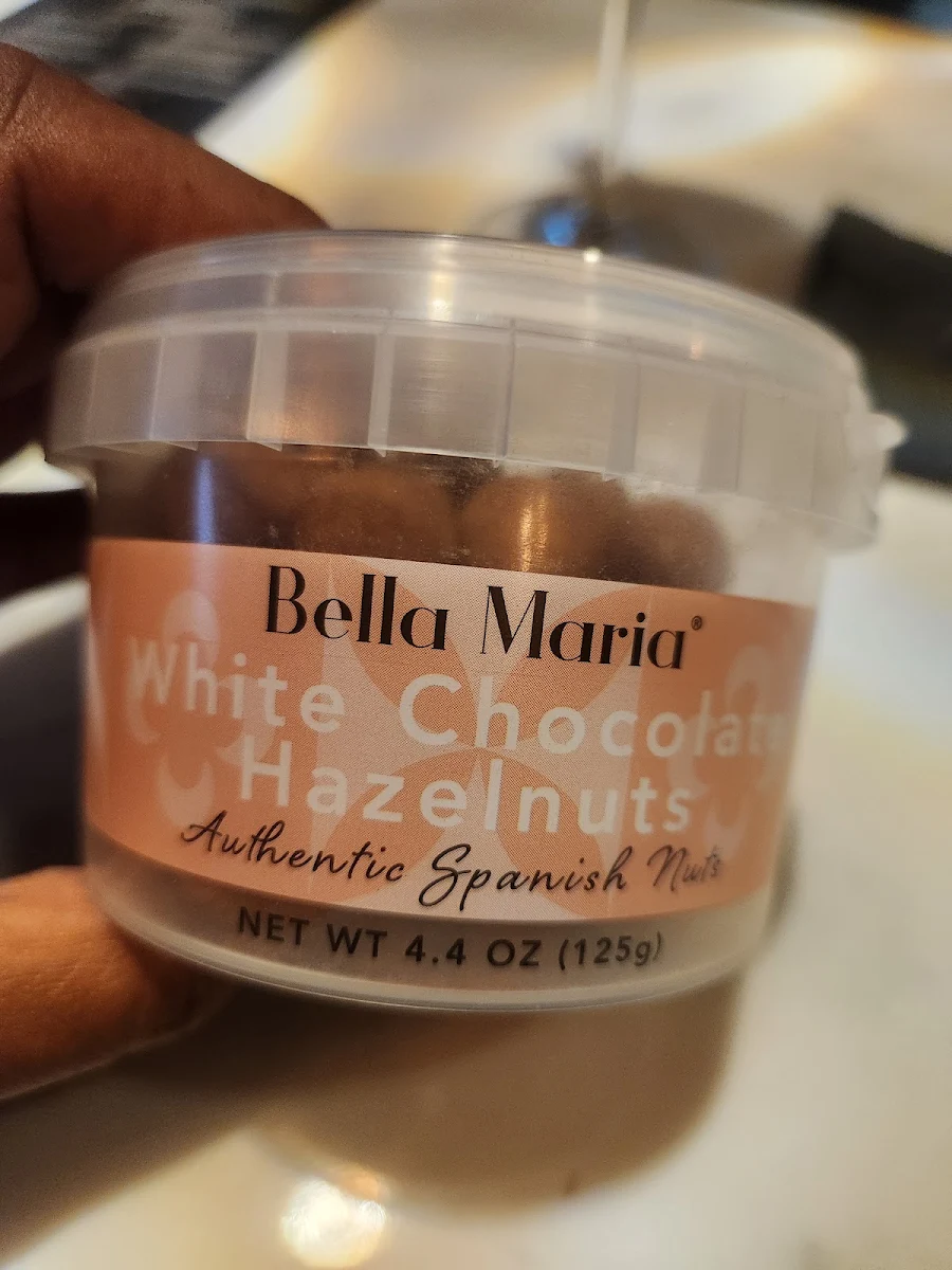 White Chocolate Hazelnuts