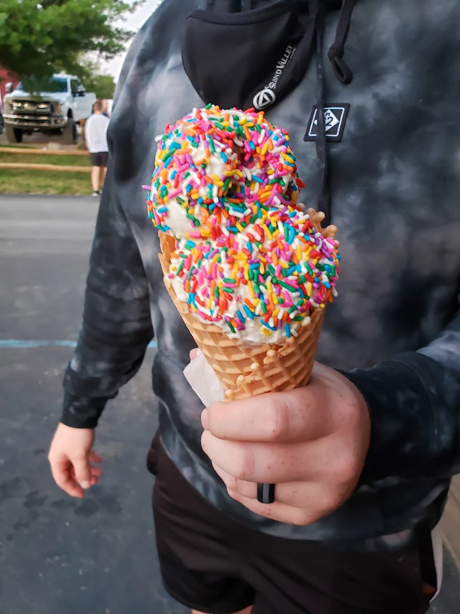 Chocolate Dipped Waffle Cone