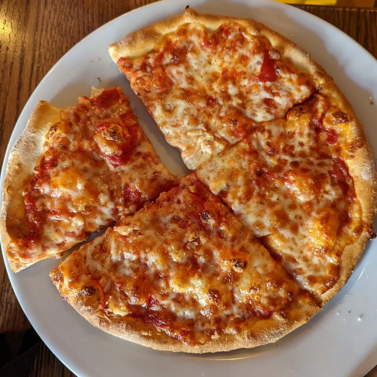 Personal Cheese Pizza with Garlic Added