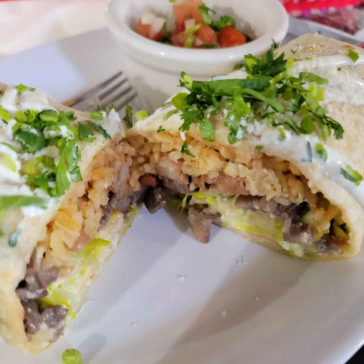 Salty Beef Burrito