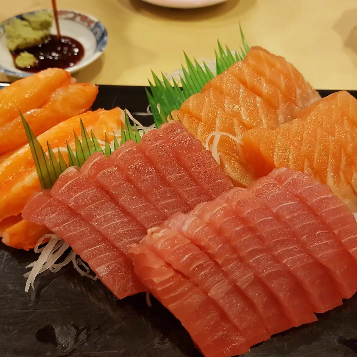 Salmon Sashimi Sake