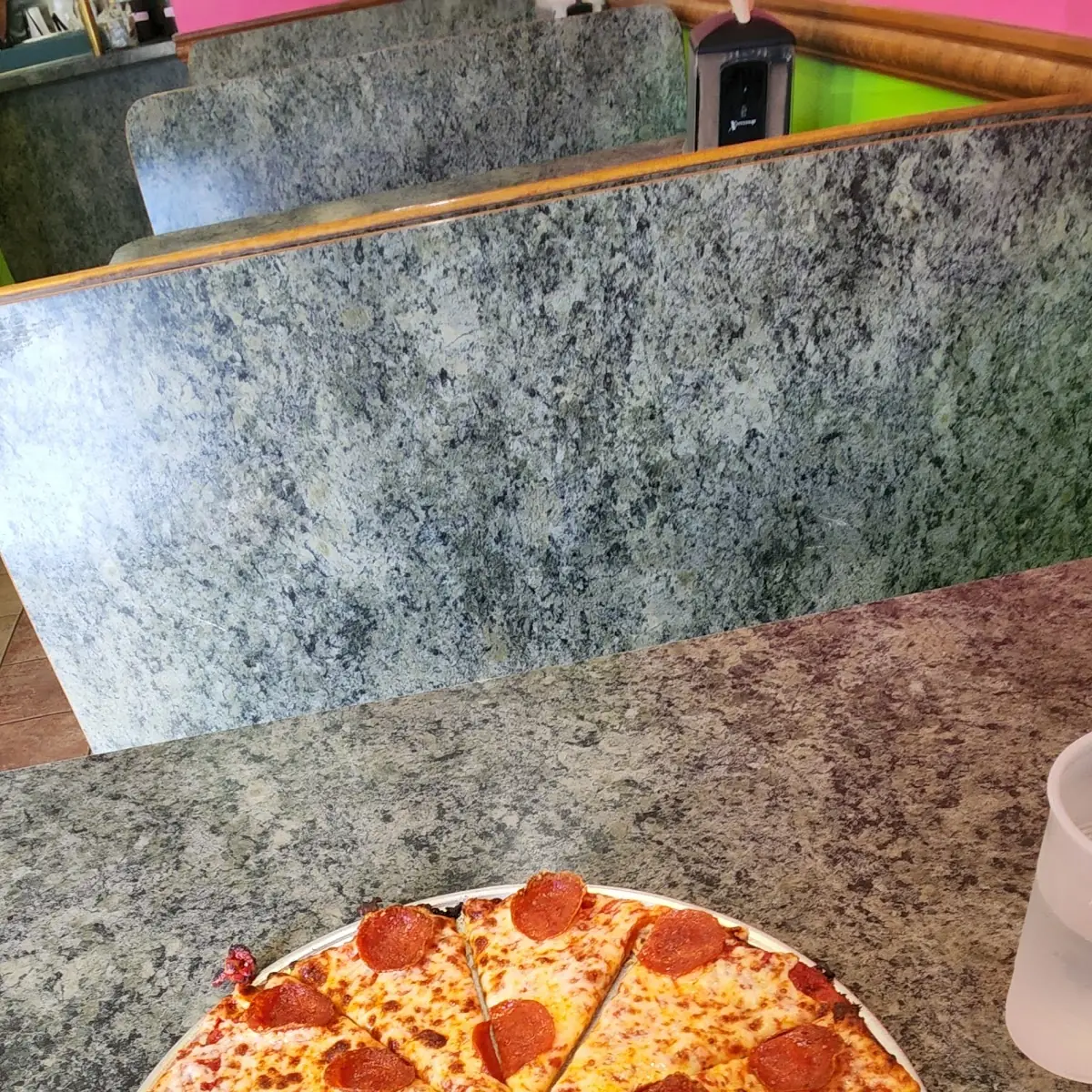 Thin Crust Pepperoni Pizza