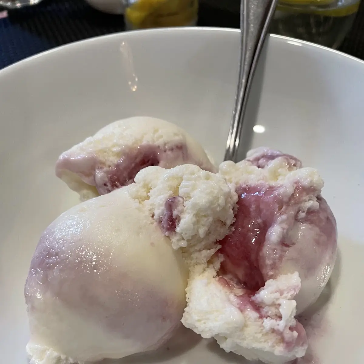 Raspberry White Chocolate Gelato