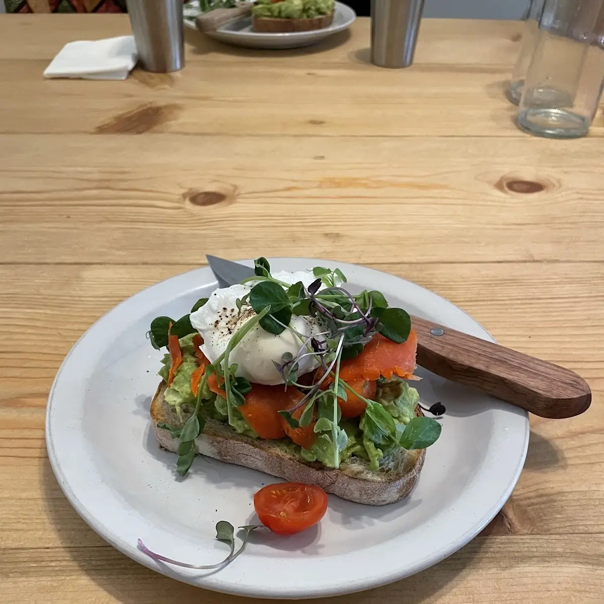 Smoked Salmon Toast