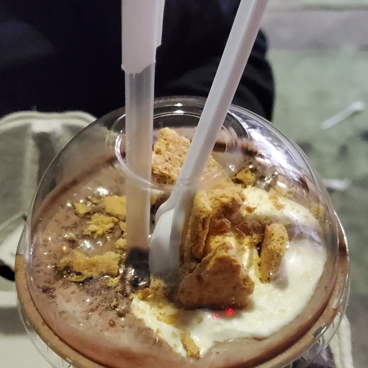 Oreo Milkshake and Strawberry Milkshake
