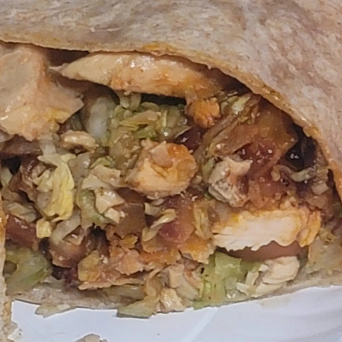BBQ blt Wrap