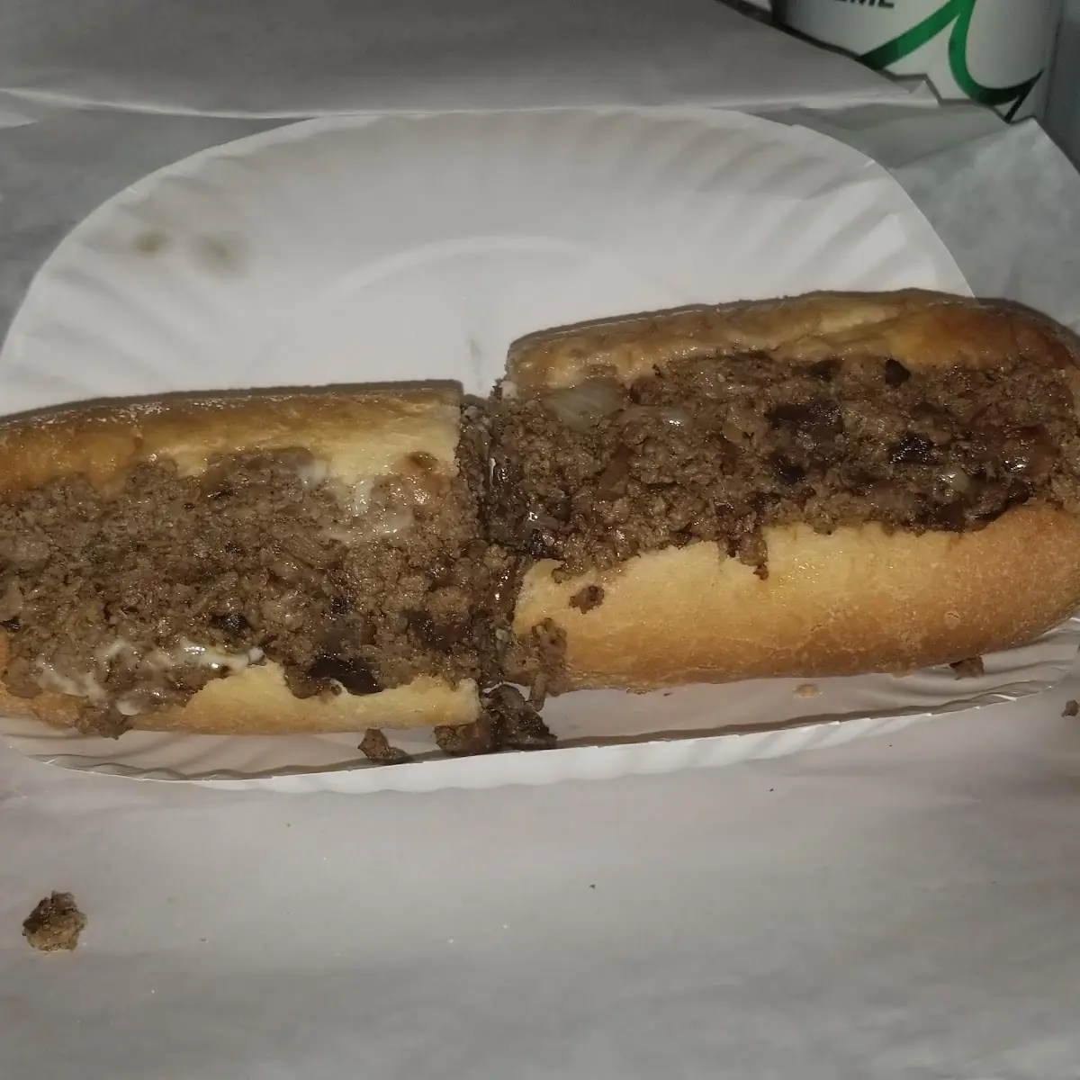 Steak and Cheese Sub with Extra Mayo
