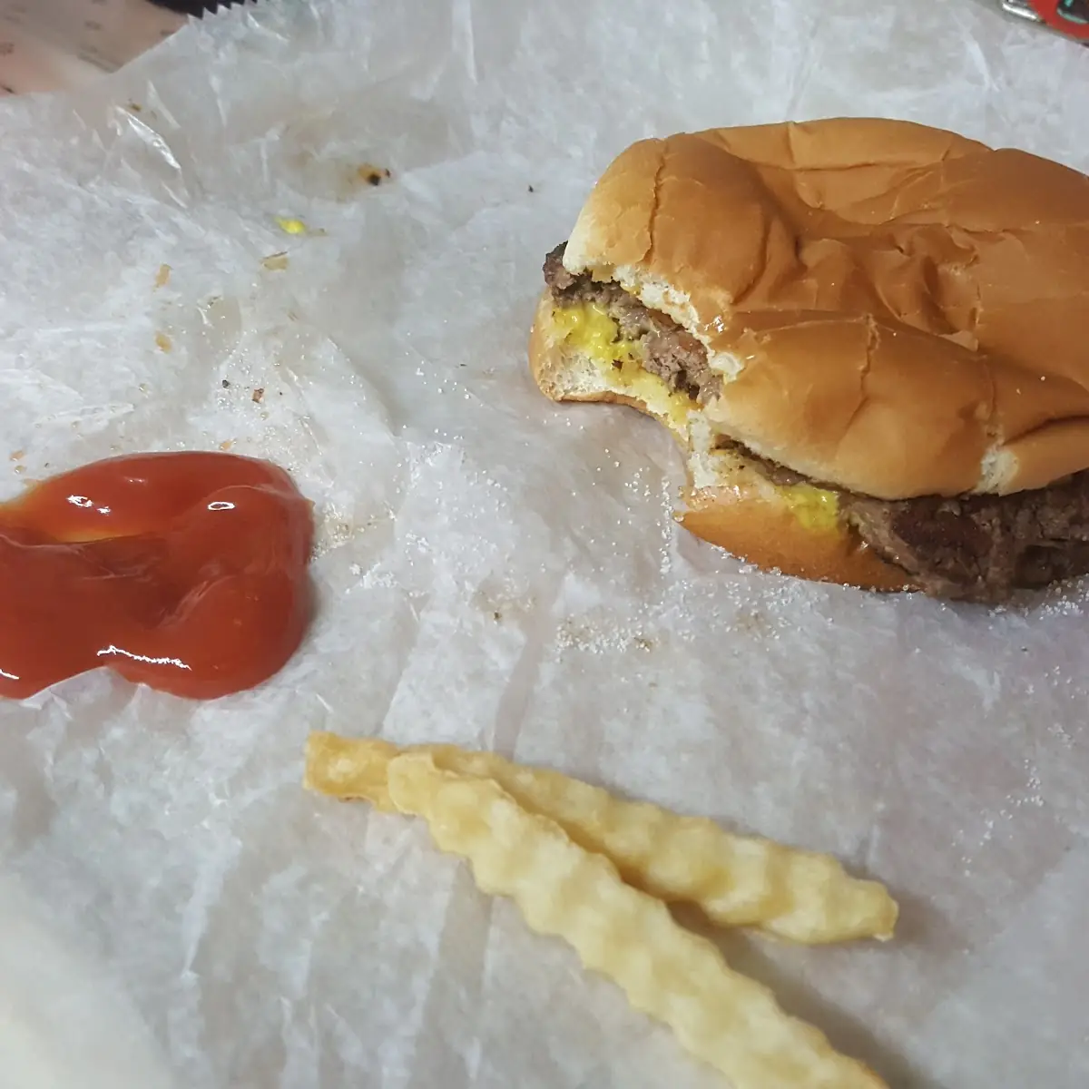 Cheeseburger with Grilled Onions