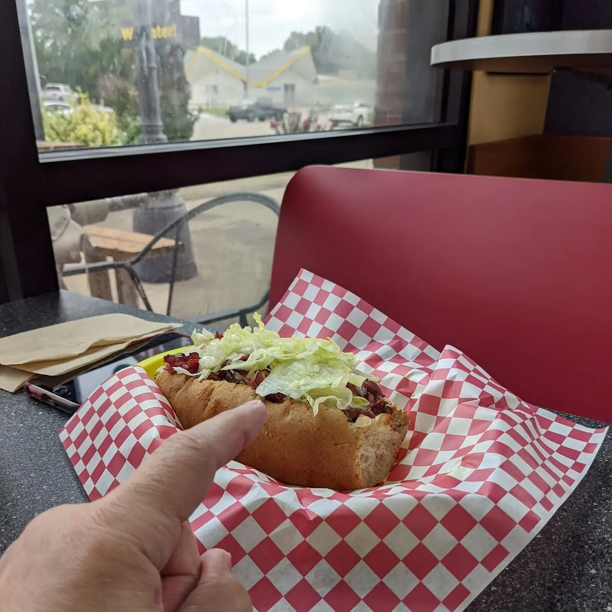 Teriyaki Cheese Sandwich