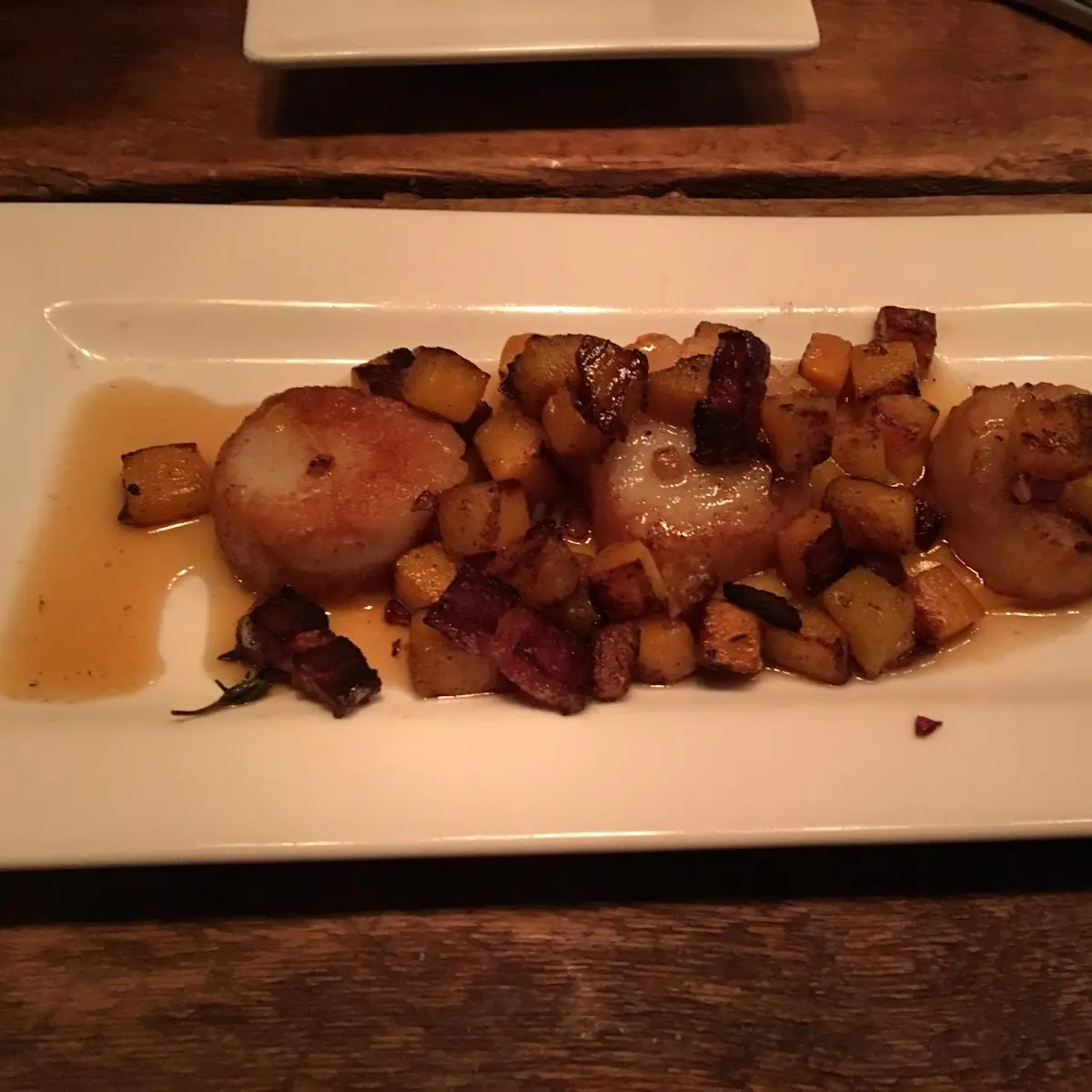 Pan Seared Scallops