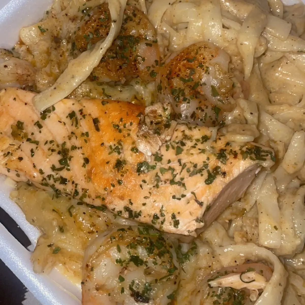 Shrimp Alfredo