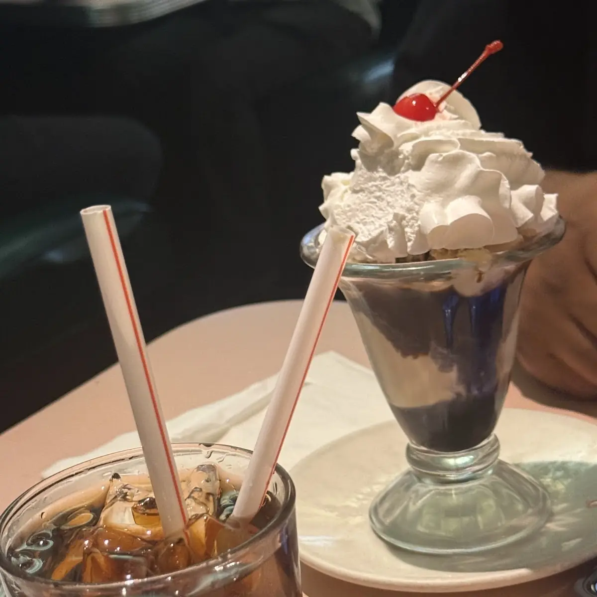 Cone Dish Banana Split Sundae