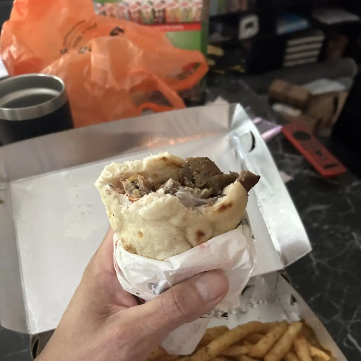 Lamb Gyro Sandwich
