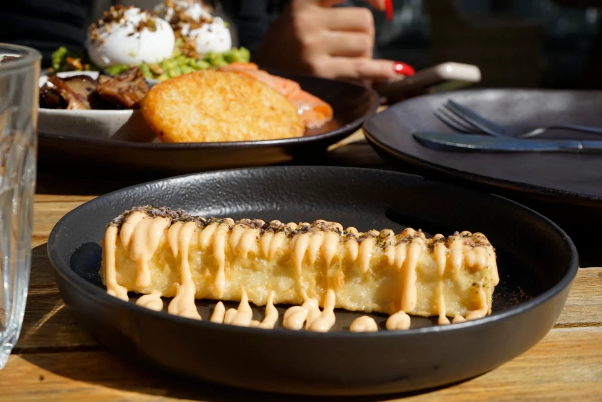 Tempura Halloumi, The Brew Wagga