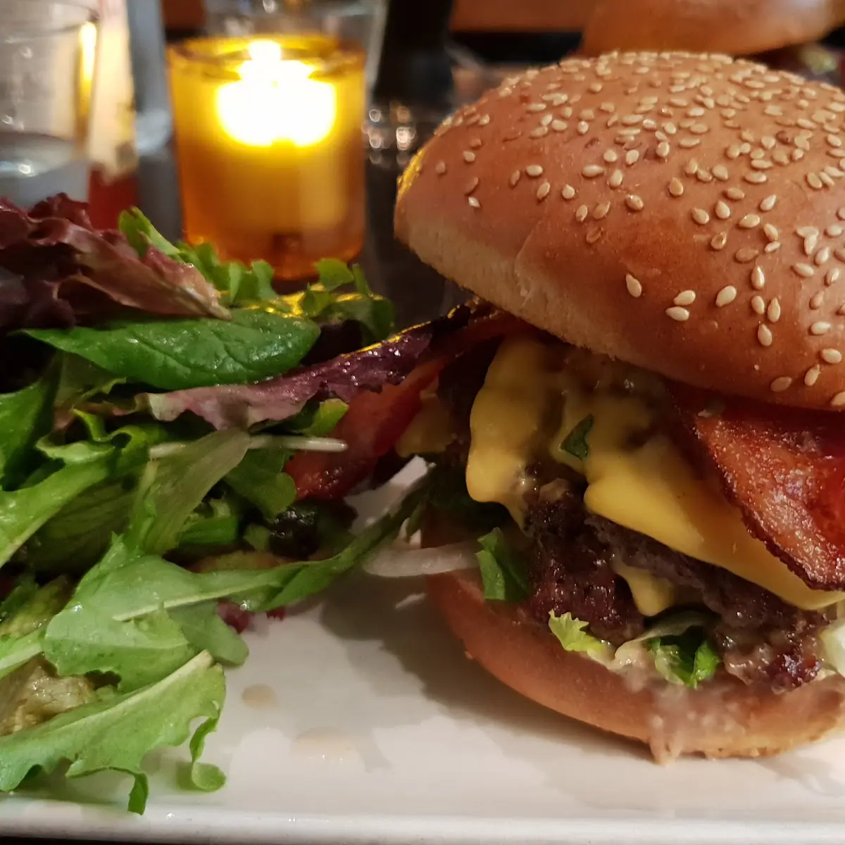 Burger with American Cheese