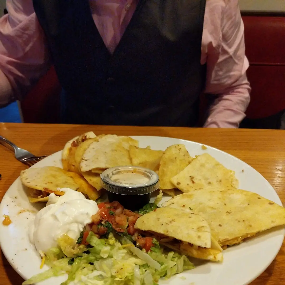 Bacon Ranch Chicken Quesadillas