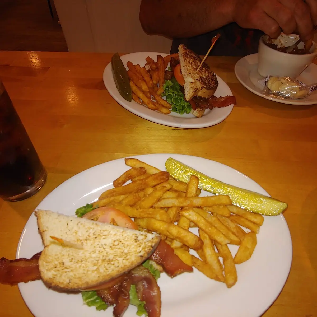 1 2 of a blt Sandwich