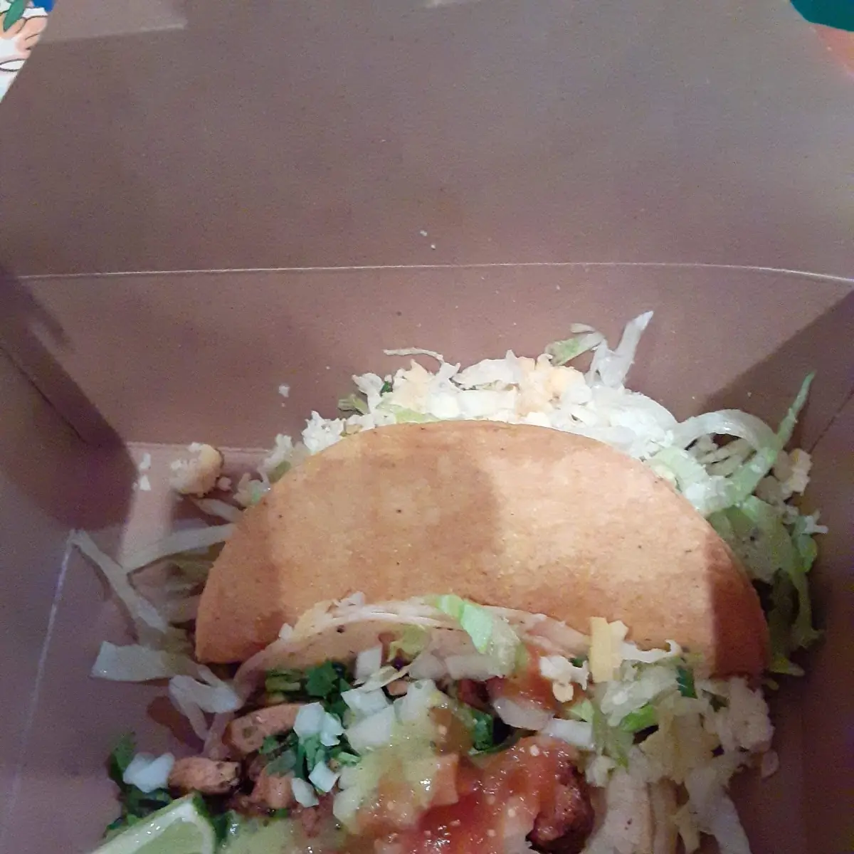 Chicken Taco & grd Beef Taco